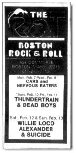 Boston 12-Feb-77 Boston 12-Feb-77