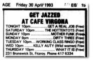 Café Virgona 03-May-93 Café Virgona 03-May-93