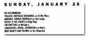 Los Angeles 26-Jan-92