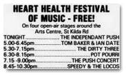 Heart Health music festival 24-Sep-93