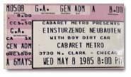 Chicago 08-May-85 Chicago 08-May-85