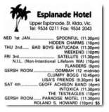 Esplanade Hotel 04-Jan-97