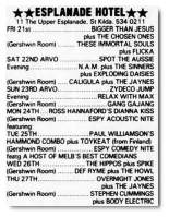 Esplanade Hotel 21-Jan-94